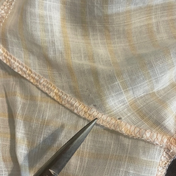 Free People Allora Crochet Striped Top Size XS - Picture 16 of 16